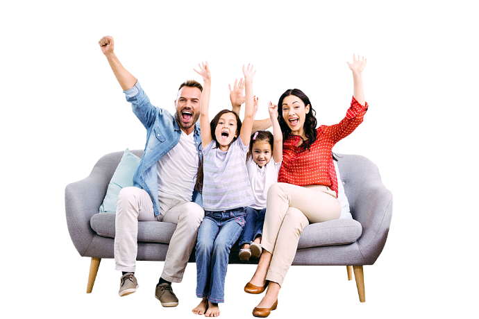 Disfruta con tu familia de tus muebles