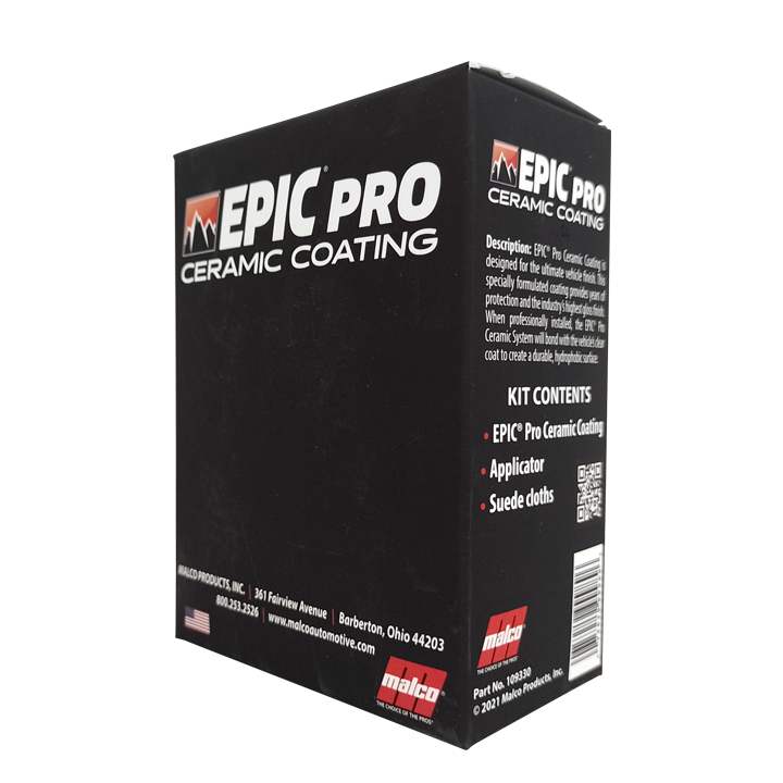 Epic Pro Ceramic Coating Single use Kit