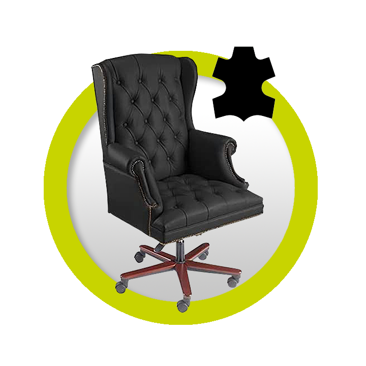 Sillon De Piel Ejecutivo Limpieza